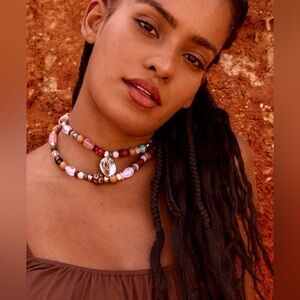 Free People Kaui Beaded Choker